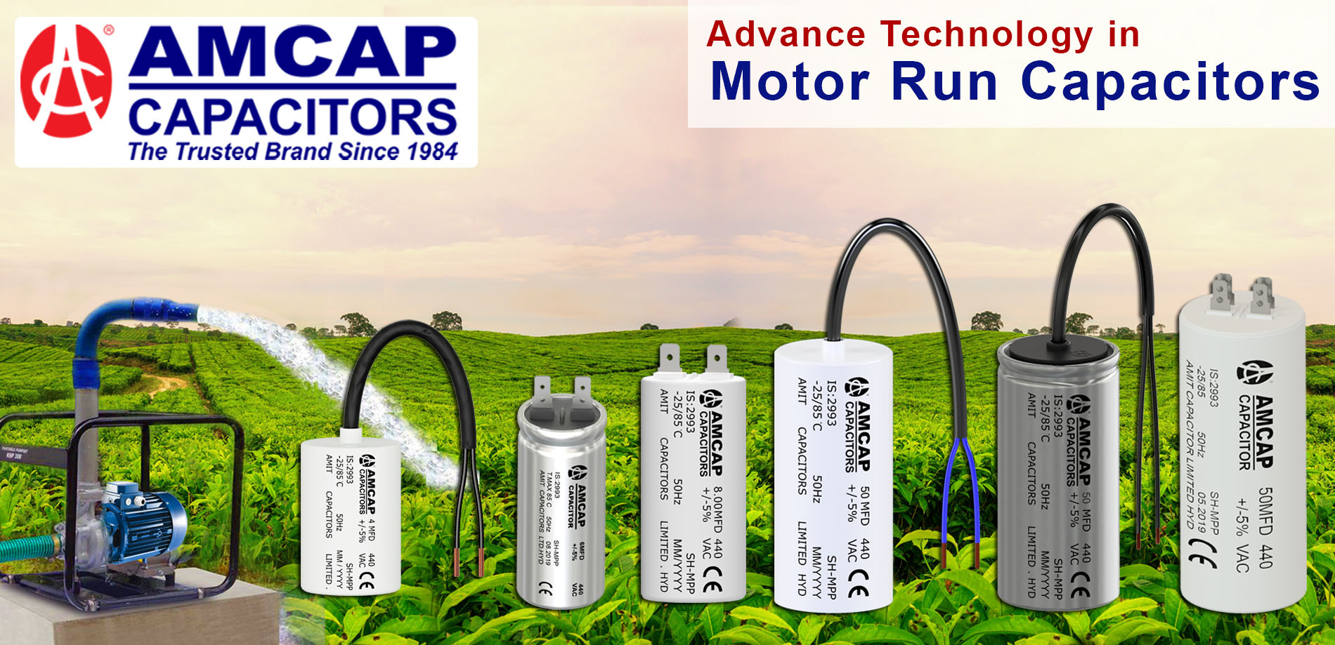 Motor Run Capacitor Banner